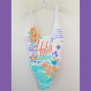 Hobie NWT Hawaiian Tropical One Piece Swimsuit XL